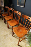 Four Oak Kitchen Chairs