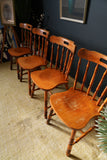 Four Oak Kitchen Chairs