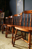 Four Oak Kitchen Chairs