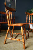 Four Oak Kitchen Chairs