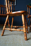 Four Oak Kitchen Chairs
