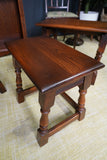 Vintage Old Charm Nest of Tables Solid Oak Early 21st Century