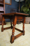 Vintage Old Charm Nest of Tables Solid Oak Early 21st Century