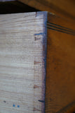 Pair of Edwardian Ash Wood Two Chest of Drawers – Spacious Antique Storage with Original Hardware