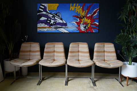 Vintage Pieff Alpha Chairs by Tim Bates – Iconic 1970s Design