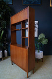 Mid Century 1960’s Teak Vintage Room Divider / Bookcase Teak & Afromosia