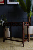 Elegant Hand-Carved Rosewood Chinese Side Table – Timeless Oriental Craftsmanship