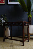 Elegant Hand-Carved Rosewood Chinese Side Table – Timeless Oriental Craftsmanship