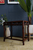 Elegant Hand-Carved Rosewood Chinese Side Table – Timeless Oriental Craftsmanship