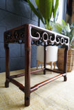 Elegant Hand-Carved Rosewood Chinese Side Table – Timeless Oriental Craftsmanship