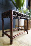 Elegant Hand-Carved Rosewood Chinese Side Table – Timeless Oriental Craftsmanship