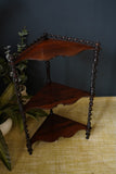 Late Georgian Early Victorian 19th Century Rosewood Whatnot or Plant Stand