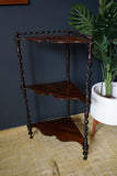 Late Georgian Early Victorian 19th Century Rosewood Whatnot or Plant Stand