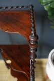 Late Georgian Early Victorian 19th Century Rosewood Whatnot or Plant Stand