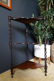 Late Georgian Early Victorian 19th Century Rosewood Whatnot or Plant Stand