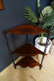Late Georgian Early Victorian 19th Century Rosewood Whatnot or Plant Stand