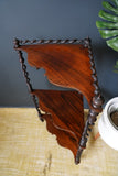 Late Georgian Early Victorian 19th Century Rosewood Whatnot or Plant Stand