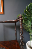 Late Georgian Early Victorian 19th Century Rosewood Whatnot or Plant Stand