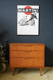 Mid Century AustinSuite Chest of Drawers Teak Small