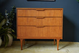 Mid Century AustinSuite Chest of Drawers Teak Small