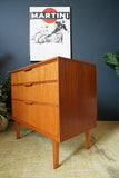 Mid Century Austinsuite Chest of Drawers Teak Small