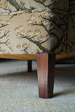 Antique Edwardian Vintage Tub Chair Original Upholstery