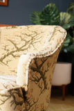 Antique Edwardian Vintage Tub Chair Original Upholstery
