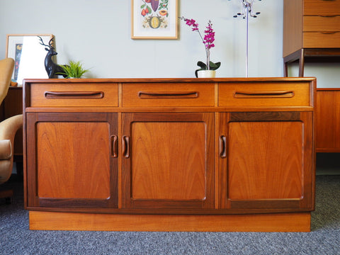 Mid Century G Plan Fresco Teak Sideboard TV Unit - erfmann-vintage
