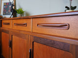 Mid Century G Plan Fresco Teak Sideboard TV Unit - erfmann-vintage