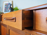 Mid Century G Plan Fresco Teak Sideboard TV Unit - erfmann-vintage