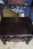 Italian Renaissance Revival Hall Chair Carved Wainscot Throne Ecclesiastical