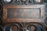 Italian Renaissance Revival Hall Chair Carved Wainscot Throne Ecclesiastical