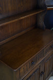 Vintage Jacobean Style Welsh Dresser Old Charm Style Linen Press