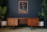 Mid century 1960s White & Newton Ltd Dressing Table Desk Sideboard