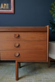 Mid century 1960s White & Newton Ltd Dressing Table Desk Sideboard