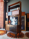 Mid Century Vintage E-Gomme for G-Plan Display Cabinet Bookcase Sideboard - erfmann-vintage