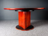 Mid Century Danish Rosewood 1970s Extended Dining Table by Skovby
