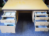Contemporary Danish Office Desk Filing Storage 