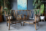 Mid Century Ercol STYLE Bentwood Living Room Suite Czechoslovakia