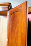 Victorian Large Mahogany Hallway Cupboard or Gentleman's Wardrobe Armoire