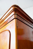 Victorian Large Mahogany Hallway Cupboard or Gentleman's Wardrobe Armoire