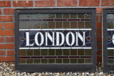 Antique Victorian Memorabilia Stained Glass Pub Signs / Windows