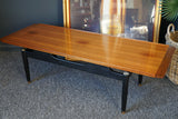 Mid Century 'Long John' E Gomme for G Plan Coffee Table Teak Ebonised