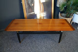 Mid Century 'Long John' E Gomme for G Plan Coffee Table Teak Ebonised