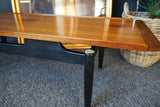 Mid Century 'Long John' E Gomme for G Plan Coffee Table Teak Ebonised