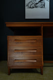 Mid Century Scandinavian Norwegian Danish Rosewood Desk