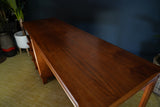 Mid Century Scandinavian Norwegian Danish Rosewood Desk