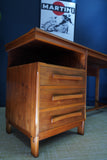 Mid Century Scandinavian Norwegian Danish Rosewood Desk