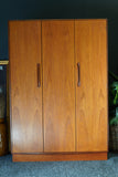 Mid Century Vintage Large Three Door G Plan Fresco Wardrobe