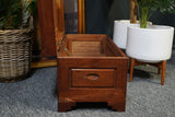 Antique Early 20th C. Camphor Wood Storage Box Trunk